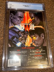 Harbinger Wars 1 (Valiant), Larosa 1:250 Brushed Metal Variant, CGC Graded 9.8