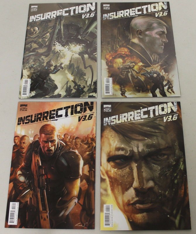 Boom! Insurrection V3 Point 6 (2011) #1-4 COMPLETE SET 