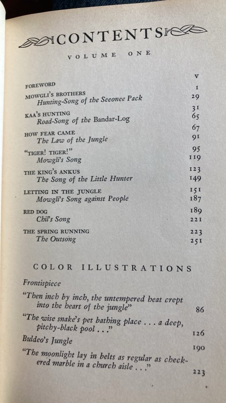 The jungle books, 1948, 250p