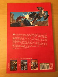 TRANSFORMERS MOVIE PREQUEL + GREATEST BATTLES OPTIMUS PRIME & MEGATRON TPB