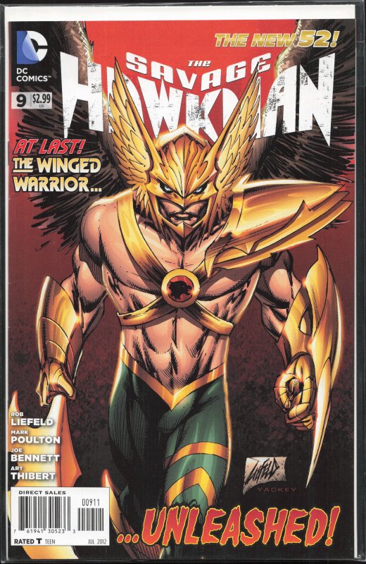 The Savage Hawkman #9 (2012) Hawkman