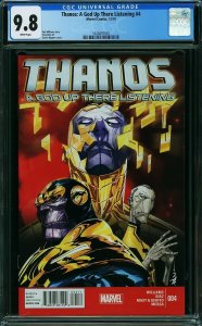 Thanos: A God Up There Listening #4 (2014) CGC 9.8 NM/MT