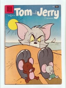 Tom and Jerry Comics #156 Silver Age Dell Comics 1957 FN-