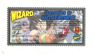 Vampi #1/2 - Wizard Red Foil Special Edition with COA (9.2) 2000