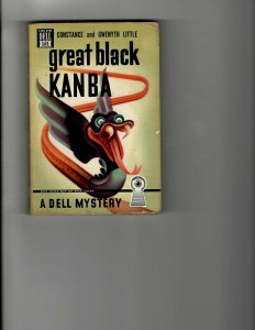 3 Books Outlaw Guns Great Black Kanba The Green Bay Tree Mystery Thriller JK12