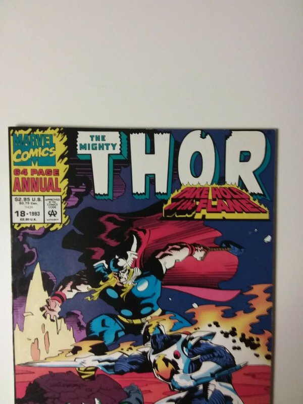 THE MIGHTY THOR ANNUAL 18 (1993) FEMALE LOKI APPEARANCE - HIGH GRADE! ? 