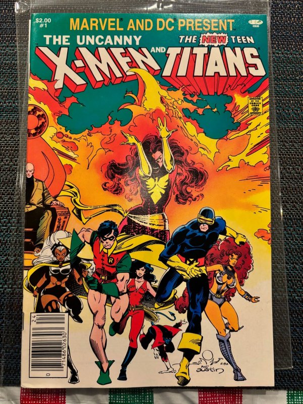 Marvel and DC Present featuring The Uncanny X-Men and The New Teen Titans (1982)