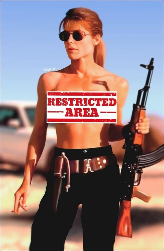 Terminator Sarah Connor Cosplay 4 book Set by Taurus Linda Hamilton Homage