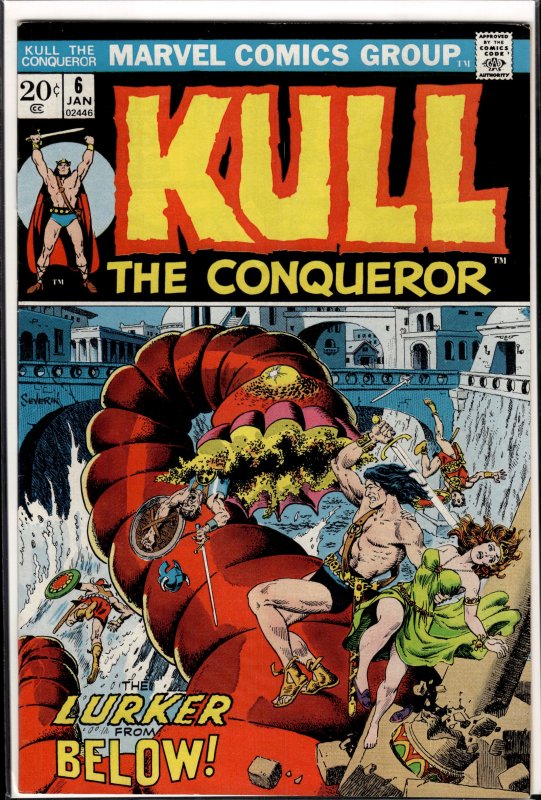 Kull, the Conqueror #6 (1973) Kull