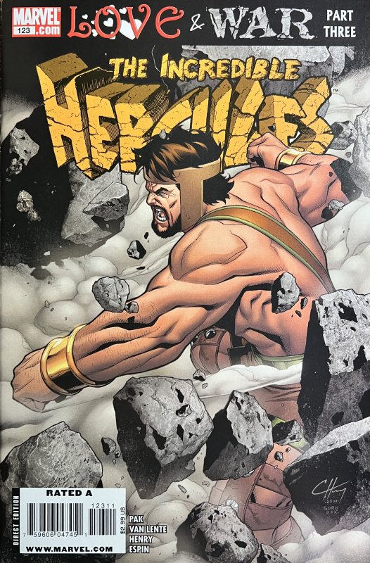 Incredible Hercules #123 (2009) NM Condition