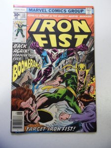 Iron Fist #13 (1977) FN+ Condition