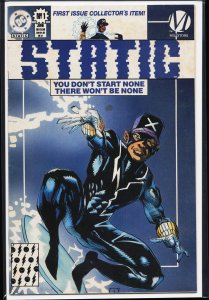 Static #1 (1993) Static [Key Issue]