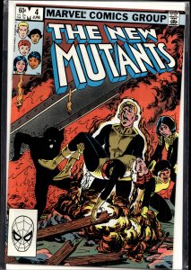 The New Mutants #4 (1983) New Mutants