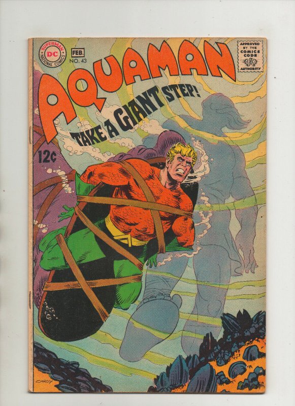 Aquaman #43 - Take A Giant Step! - (Grade 4.5) 1969