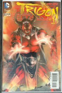 Teen Titans #23.1 3-D Motion Cover (2013, DC) Trigon Cover. NM/MT