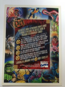 Fleer Ultra Marvel Super Hero Promo Card Sheet X-Men Premiere Edition 1994