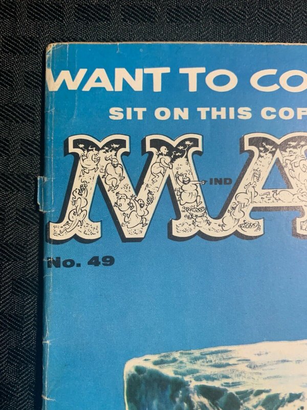 1959 MAD Magazine #49 VG 4.0 Want To Cool Off? Sid Caesar