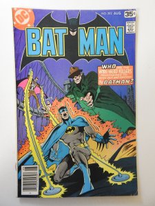 Batman #302 (1978) VG/FN Condition! stamp bc