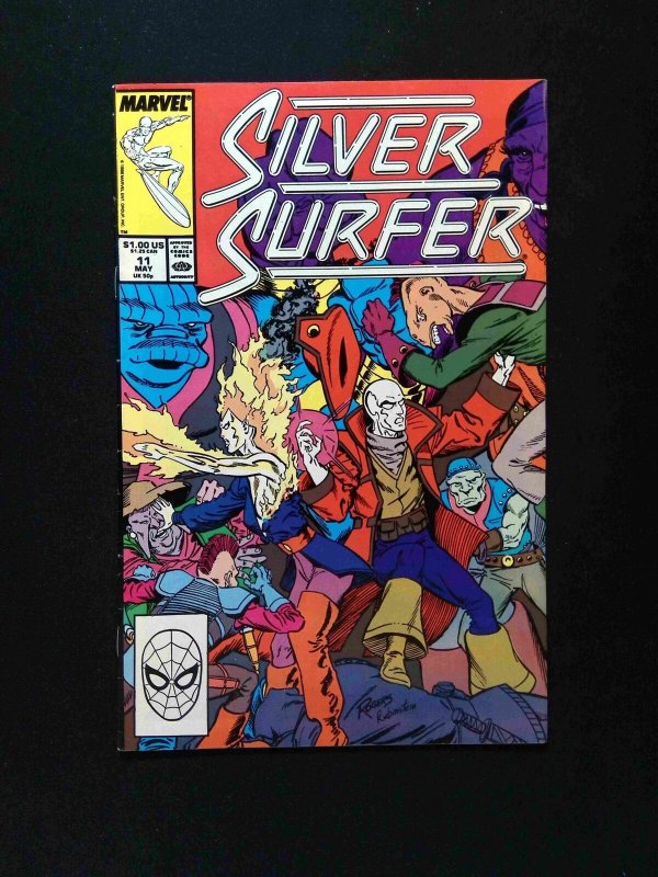 Silver Surfer  #11 (2ND SERIES) MARVEL Comics 1988 FN/VF