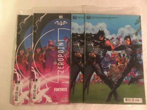 BATMAN/FORTNITE: ZEROPOINT #5 Two Cover Versions, Two Copies Each, Sealed