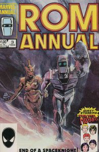 Rom Annual #3 VF/NM ; Marvel | Spaceknight Sienkiewicz Bill Mantlo