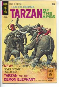 Tarzan #197 1970-Gold Key-Edgar Rice Burroughs-Tarzan & The Demon Elephant-No...