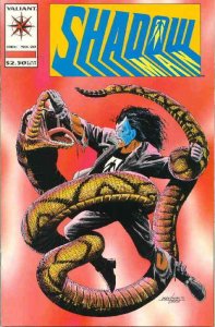 Shadowman #20 VF/NM ; Valiant | Snake Cover