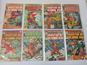 Master of Kung-Fu Comic Lot #26-60 25 Different Books 4.0 VG (1975-1978)