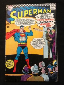 SUPERMAN #185 VG Condition
