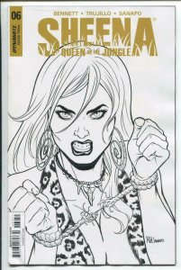 SHEENA QUEEN of the JUNGLE #6, VF/NM, Variant, Sanapo, more indies in store