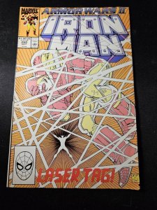 Iron Man #260, Armor Wars II Laser Tag, Marvel Comics, 1990