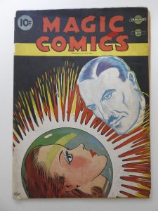 Magic Comics #18 (1941) Beautiful VG- Condition!! Amazing Cover!!