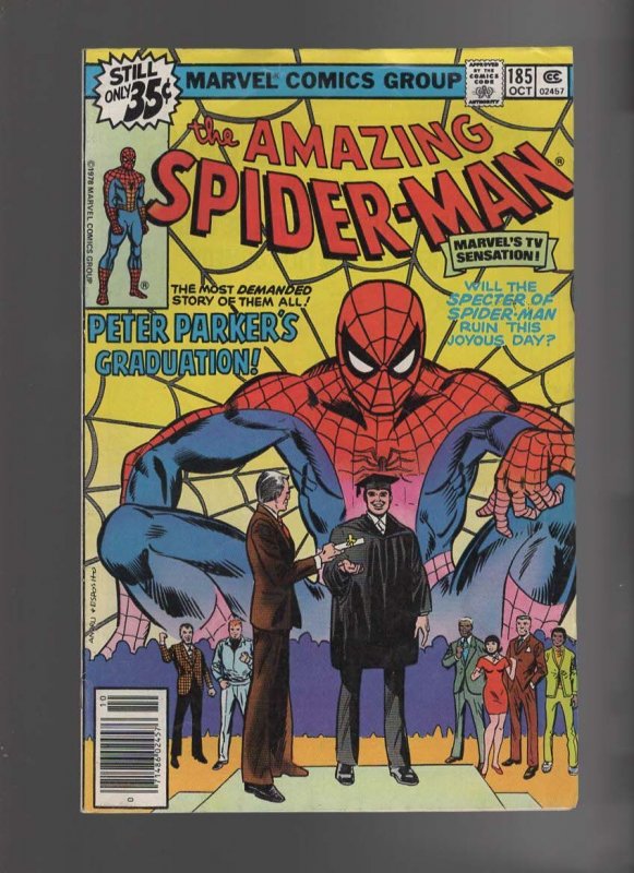 The Amazing Spider-Man #183,184 185 186 (1978)