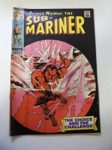 Sub-Mariner #11 (1969) VG+ Condition