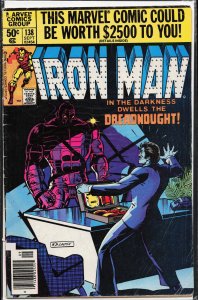 Iron Man #138 (1980) Iron Man