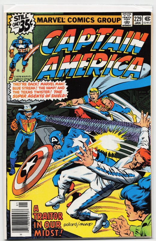 Captain America #229 (1979) Captain America