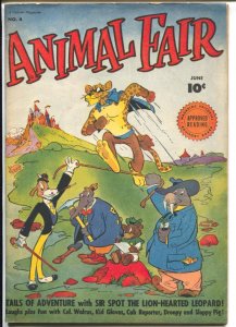 Animal Fair #4  1946 - Fawcett  -VF - Comic Book
