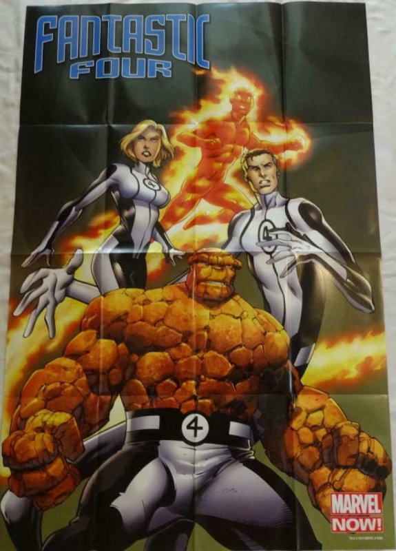 FANTASTIC FOUR Promo Poster, 24 x 36, 2012, MARVEL, Unused more in our store 238