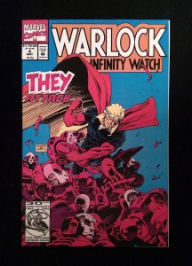Warlock And The Infinity Watch #4  MARVEL Comics 1992 VF+