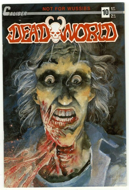 Deadworld #10 Variant FIRST APPEARANCE THE CROW - Caliber - November 1988