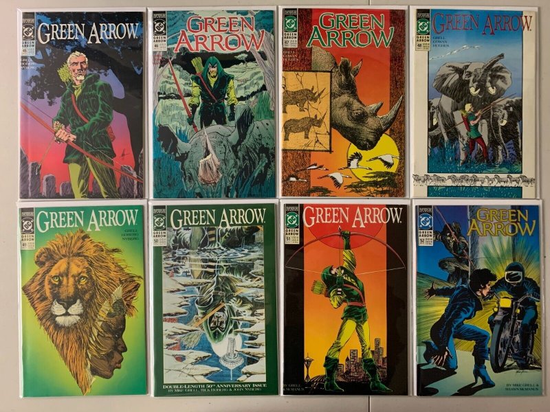 Green Arrow comics lot #36-74 33 diff avg 6.5 (1990-93)
