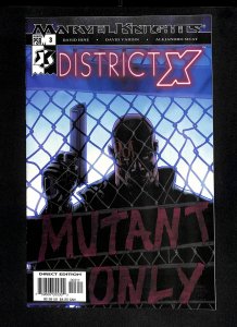 District X #3