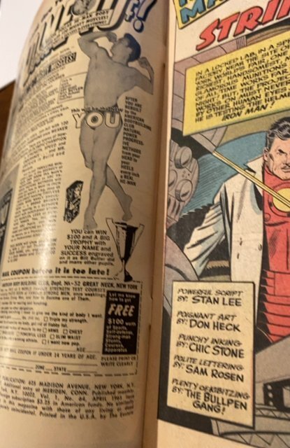 Tales of Suspense #64 (1965)1st black widow costume uppermod grade