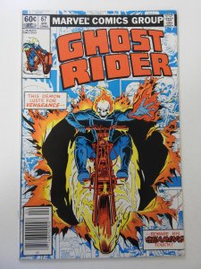 Ghost Rider #67 (1982) FN+ Condition!