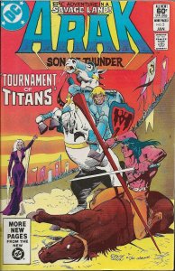 Arak, Son of Thunder #5 (1982) - VF/NM