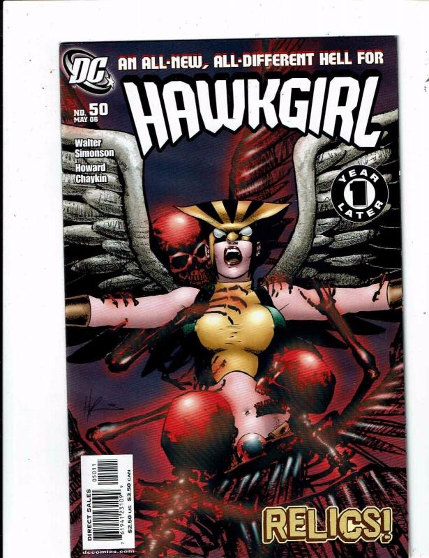 10 Hawkgirl DC Comic Books # 49 50 51 52 53 54 55 56 57 58 Hawkman Batman J212