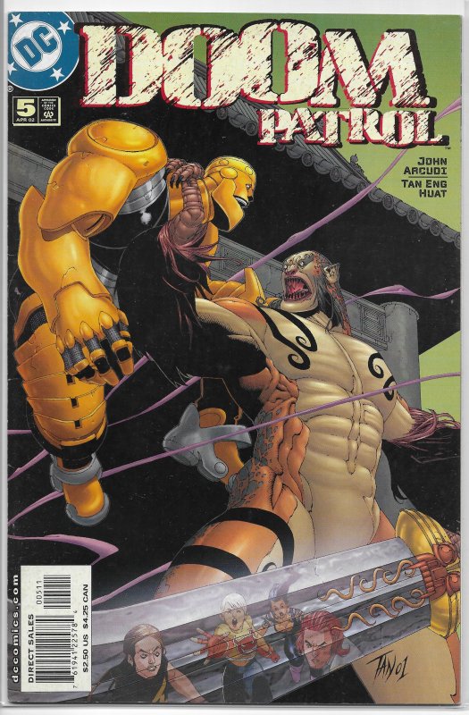 Doom Patrol (vol. 3, 2000) # 5 VG Arcudi/Huat