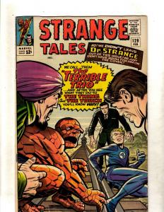 Strange Tales #129 VF- Marvel Comic Book Dr Strange Human Torch Fantastic 4 JF11