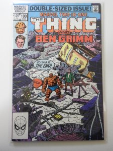 Marvel Two-in-One #100 Direct Edition (1983)