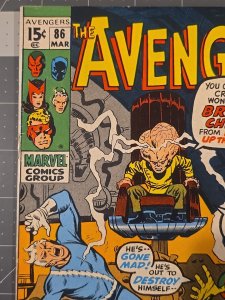 The Avengers #86?-1st App Brain-Child ?- 2nd App Squadron Supreme Mar-1971